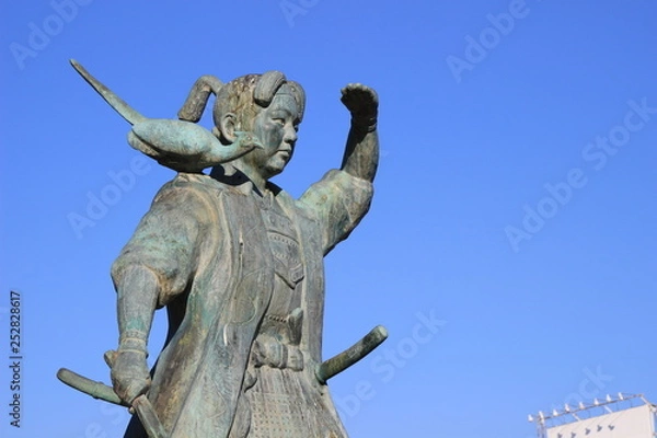 Fototapeta 桃太郎像