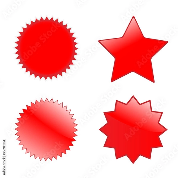 Fototapeta Set of buttons