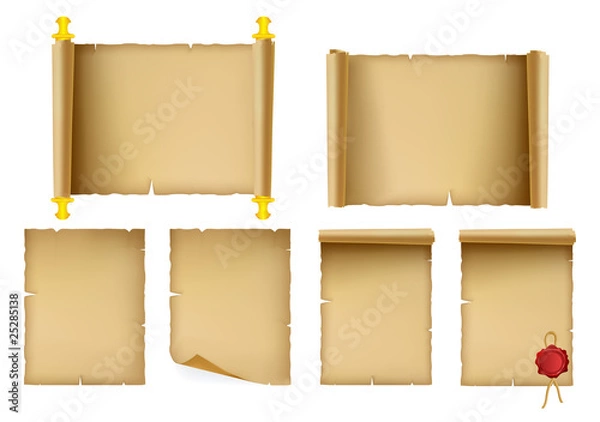 Fototapeta Parchments