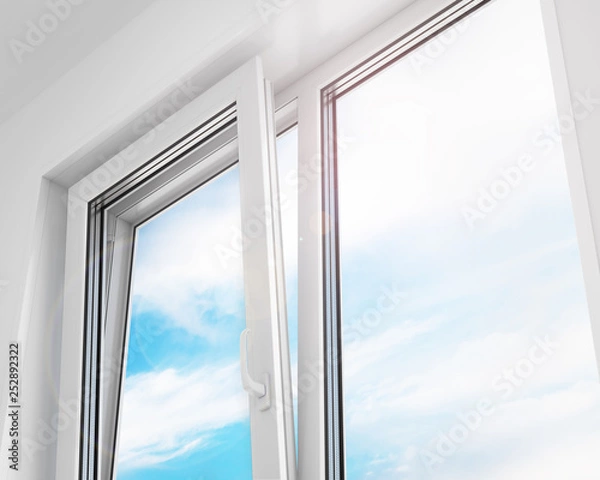 Obraz Open window. PVC plastic. 3d illustration