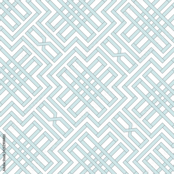Fototapeta Retro repetitive wallpaper - Vintage vector pattern
