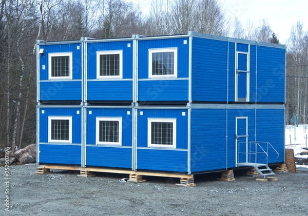 Obraz Temporary building
