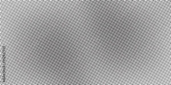 Obraz Pop art style banner design, wide screen print texture, halftone dots effect, abstract vector background