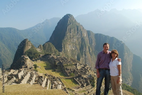Obraz Vacances au Machu Picchu en amoureux