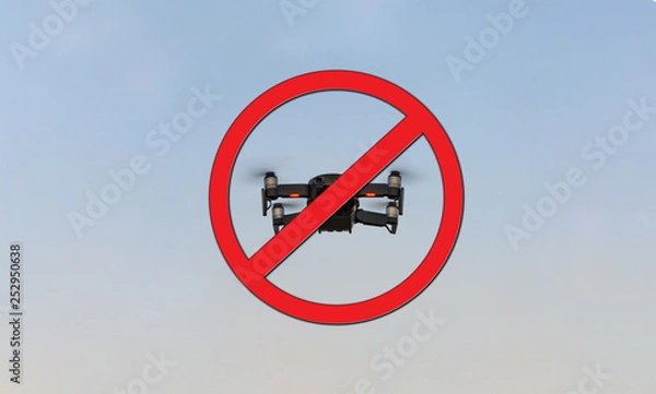 Obraz Drones forbidden