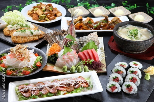 Obraz 色々な料理大集合