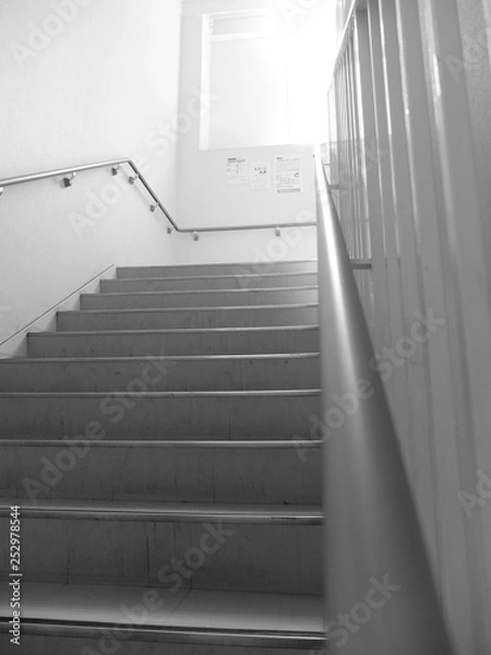 Fototapeta 学校の階段