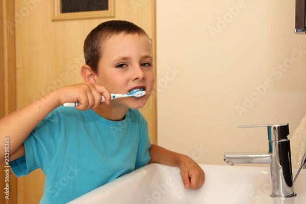 Fototapeta Brushing Teeth