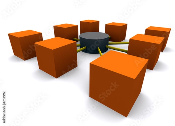 Obraz perspective network