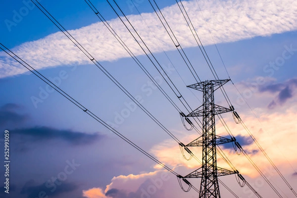 Obraz electric energy