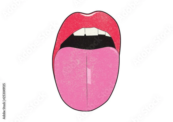Obraz LIPS