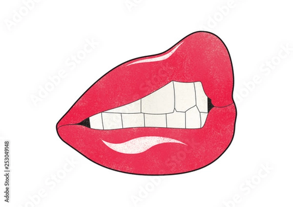 Obraz LIPS