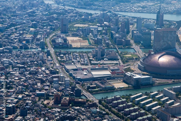 Obraz 福岡上空からの景色#5