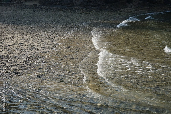 Fototapeta 打ち寄せる波