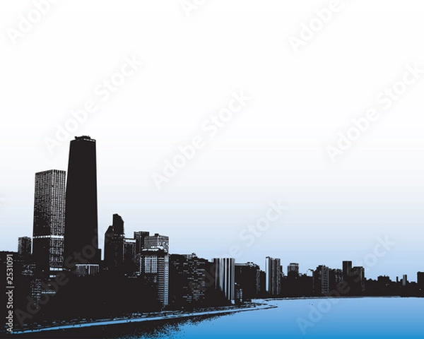Obraz chicago skyline