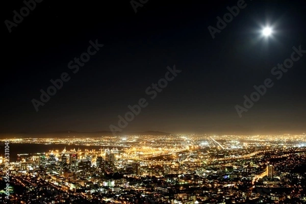 Obraz Cape Town City Lights