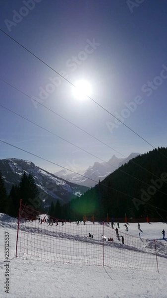 Fototapeta Mountain scenery