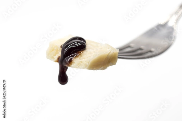 Obraz Goccia di Crema con Aceto Balsamico di Modena IGP