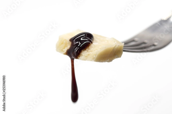Obraz Goccia di Crema con Aceto Balsamico di Modena IGP