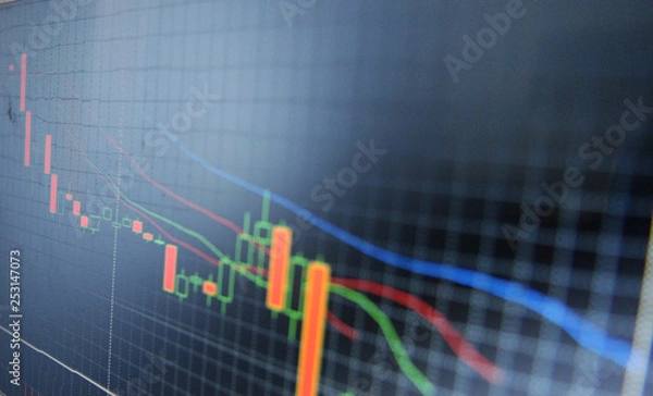 Obraz Forex background