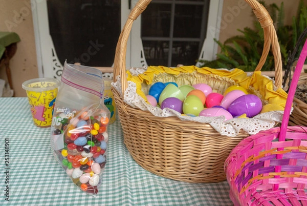 Obraz Easter Hunt Basket