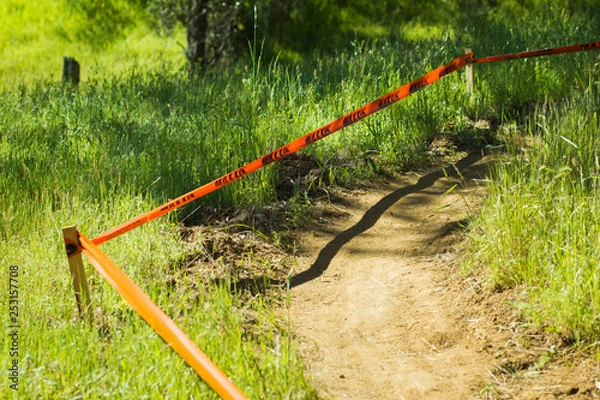 Obraz singletrack corner