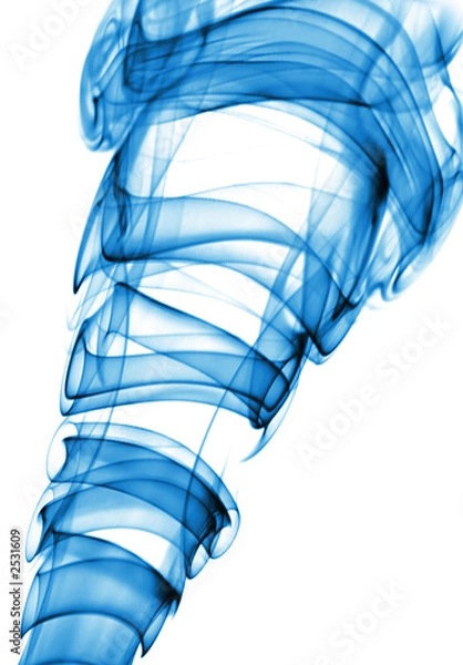 Fototapeta blue smoke