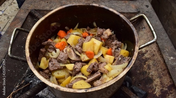 Obraz 調理中のカレー