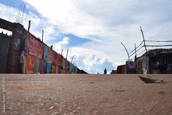 Obraz モザンビークの路上