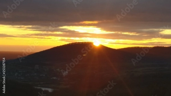 Fototapeta Закат.