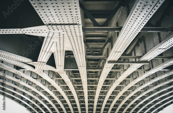 Fototapeta Under the famous bridge in London