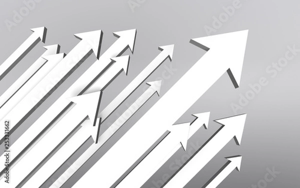 Fototapeta 矢印イメージ、背景素材、モノトーン