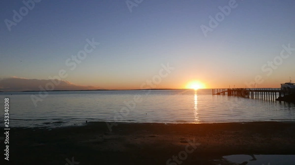 Obraz Fraser Island sunset