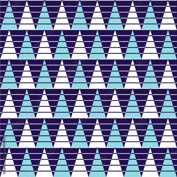 Fototapeta Christmas and new year seamless vector texture