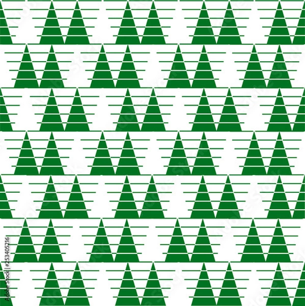 Fototapeta Christmas and new year seamless vector texture
