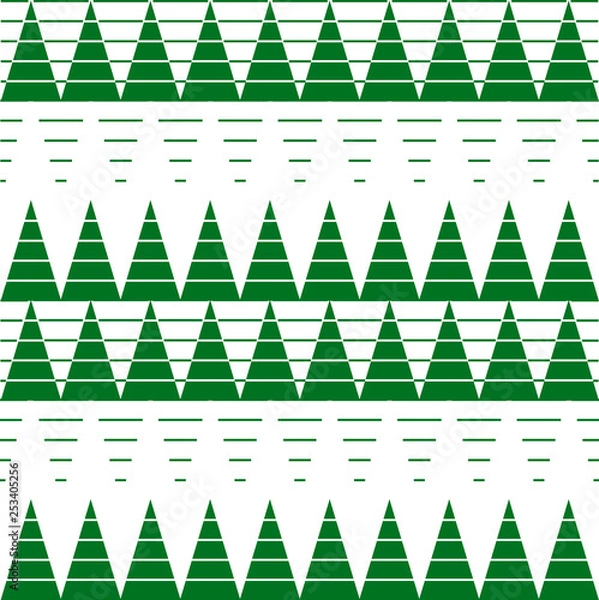 Fototapeta Christmas and new year seamless vector texture