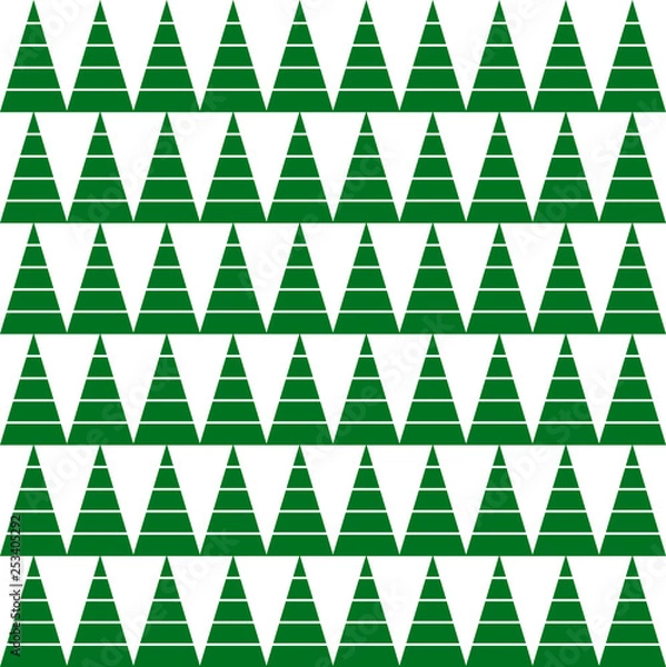 Fototapeta Christmas and new year seamless vector texture