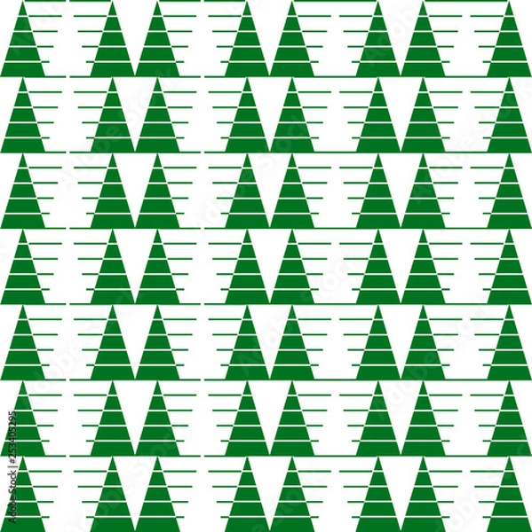 Fototapeta Christmas and new year seamless vector texture