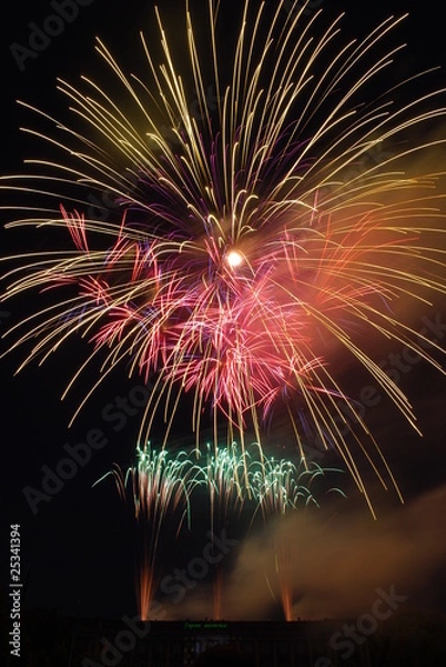 Obraz feu d'artifice