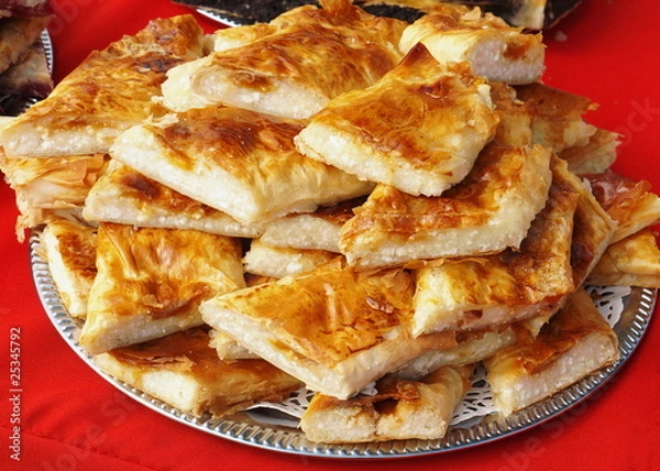 Obraz Curd cheese strudel