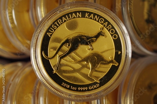 Obraz オーストラリア　カンガルー金貨