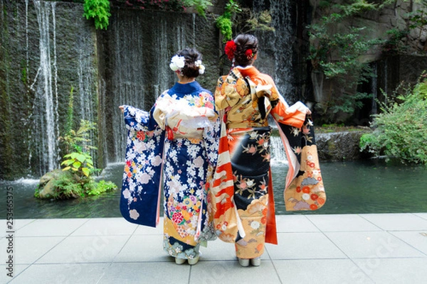 Fototapeta 着物　振袖（成人式）