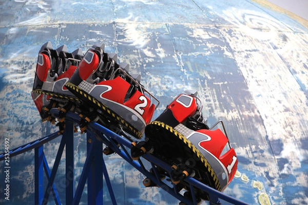 Obraz rollercoaster