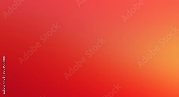 Obraz Gradient  red orange blurred background