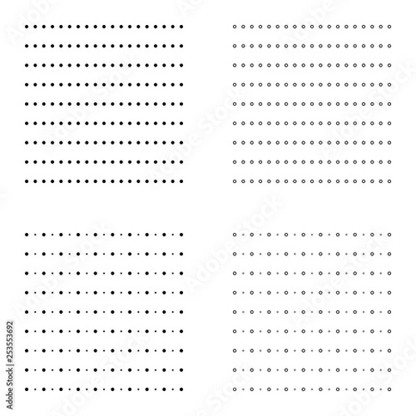 Obraz Divider line vector