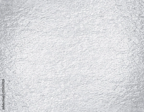 Obraz Shiny leaf silver foil paper