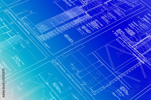 Obraz blueprints