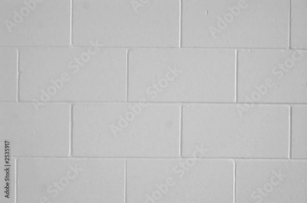 Obraz ściana z pustaków