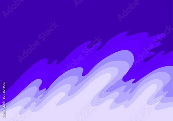 Obraz blue water background design