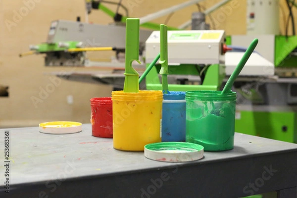 Obraz screen printing ink